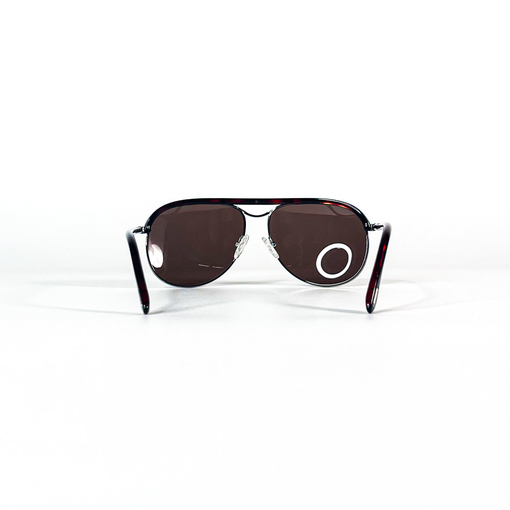 Tom Ford TF235 Marco, vue frontale Aviator verres bruns