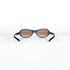 Vue frontale lunettes Prada SPR 04A 2AD-1A1 ovales bleues