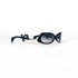 Lunettes Miki M0165 noires ovales, décor arabesque doré