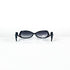 Vue frontale lunettes Miki M0165 col 03 ovales noires