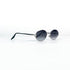 Lunettes Paco Rabanne ovales métal argent, verres gris
