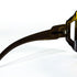 Détail branche droite Dior 296 acétate vert