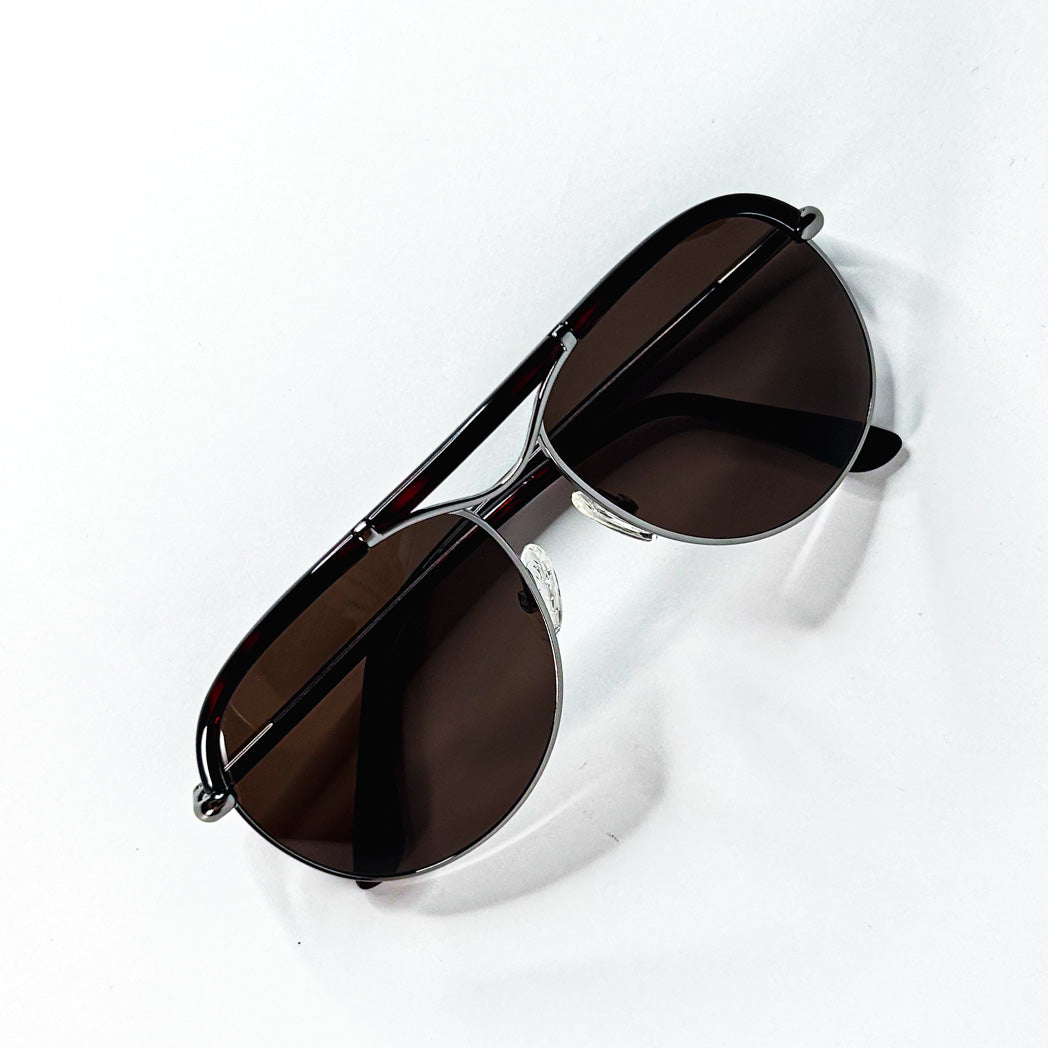 Tom Ford Marco TF235 14B, face trois‑quarts Aviator métal