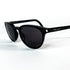 Saint Laurent Classic 10 noir, logo sur branche, vue 3/4