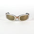 Lunettes Dolce & Gabbana D&G vintage monture métal bronze beige vue ouverte