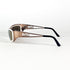 Vue latérale des lunettes Dolce & Gabbana D&G métal bronze beige vintage