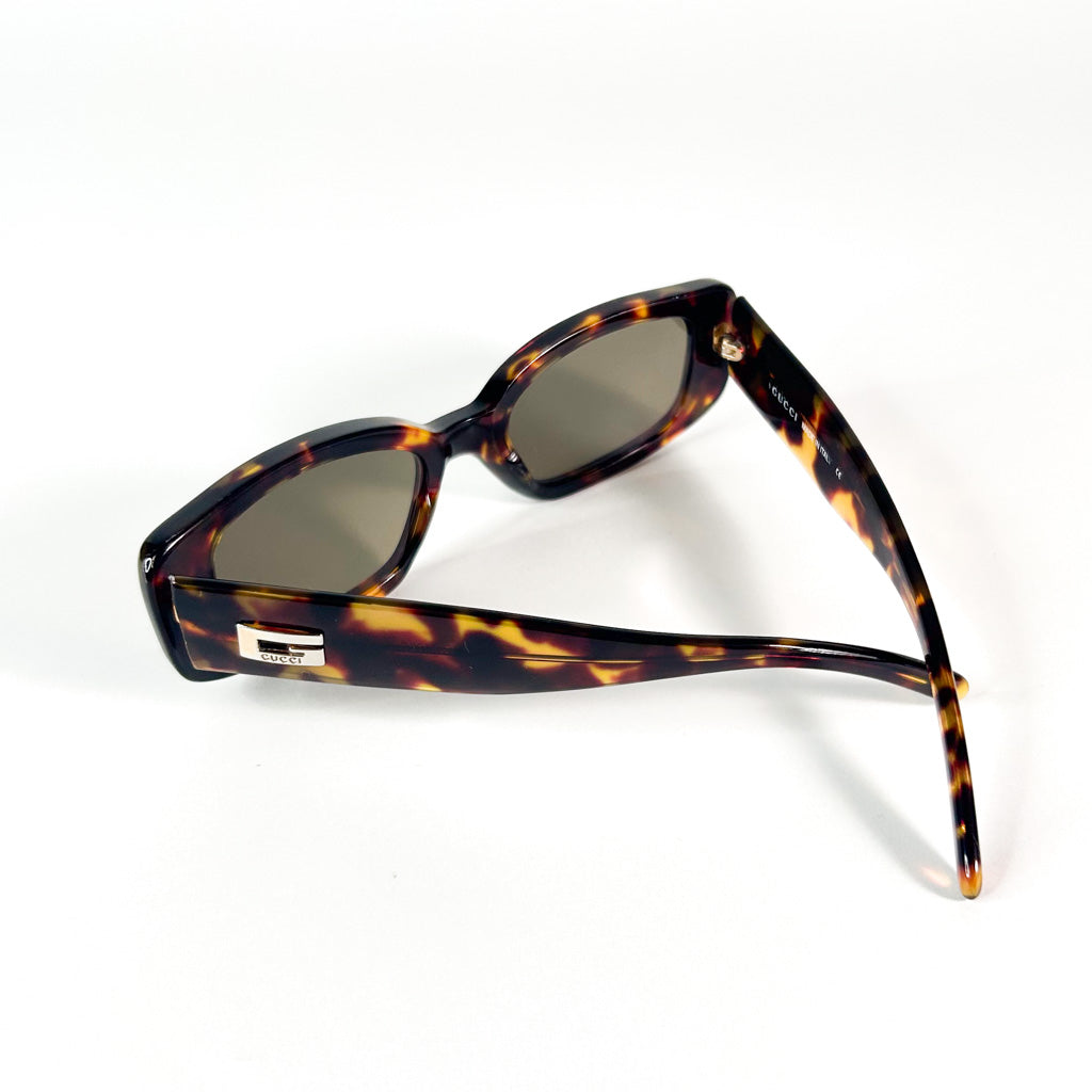 Lunettes Gucci GG 2409 vintage écaille vue de face 3/4