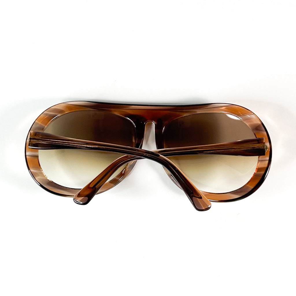 Lunettes Luxottica 9409 – vue dessus, branches croisées