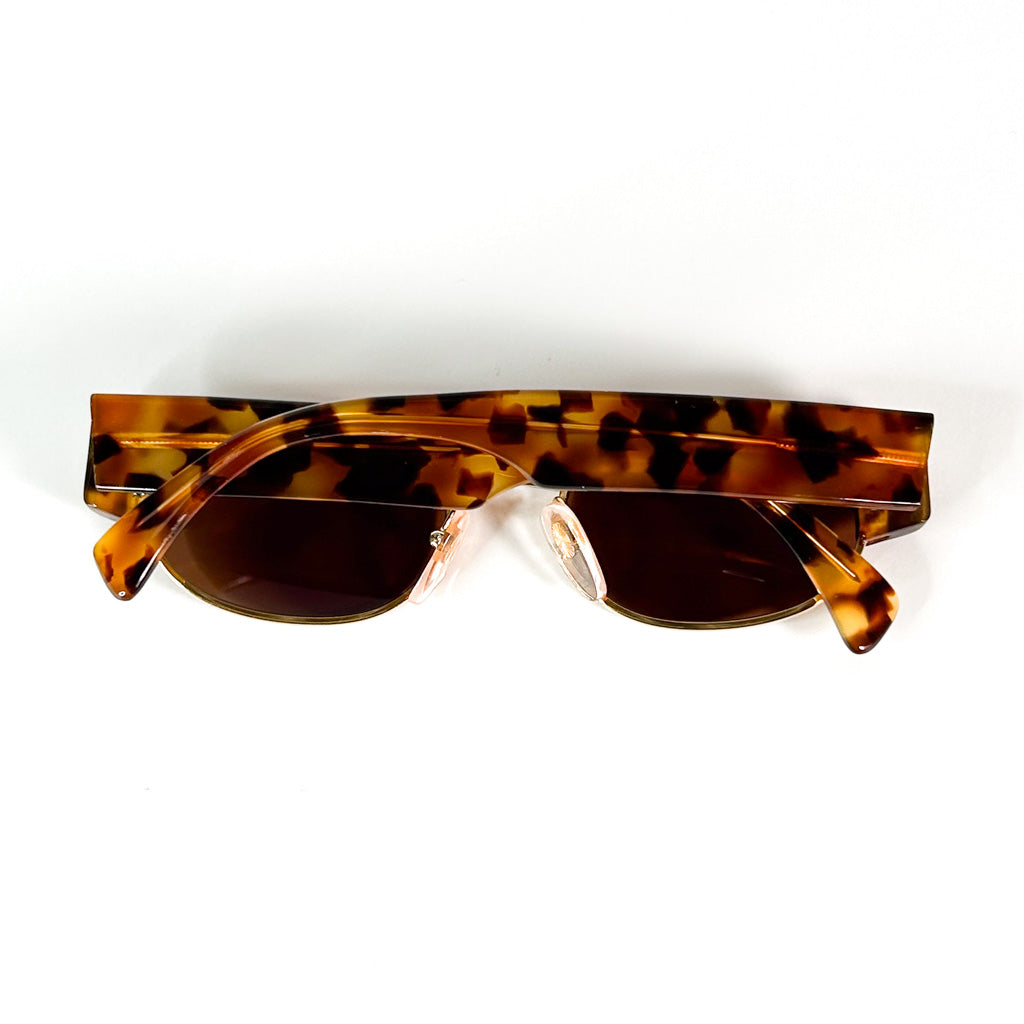 Alain Mikli Paris 267 Vintage Sunglasses – Sculpted Tortoiseshell