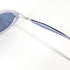 Charnière et détails métalliques lunettes vintage Silhouette 90s violet métallique