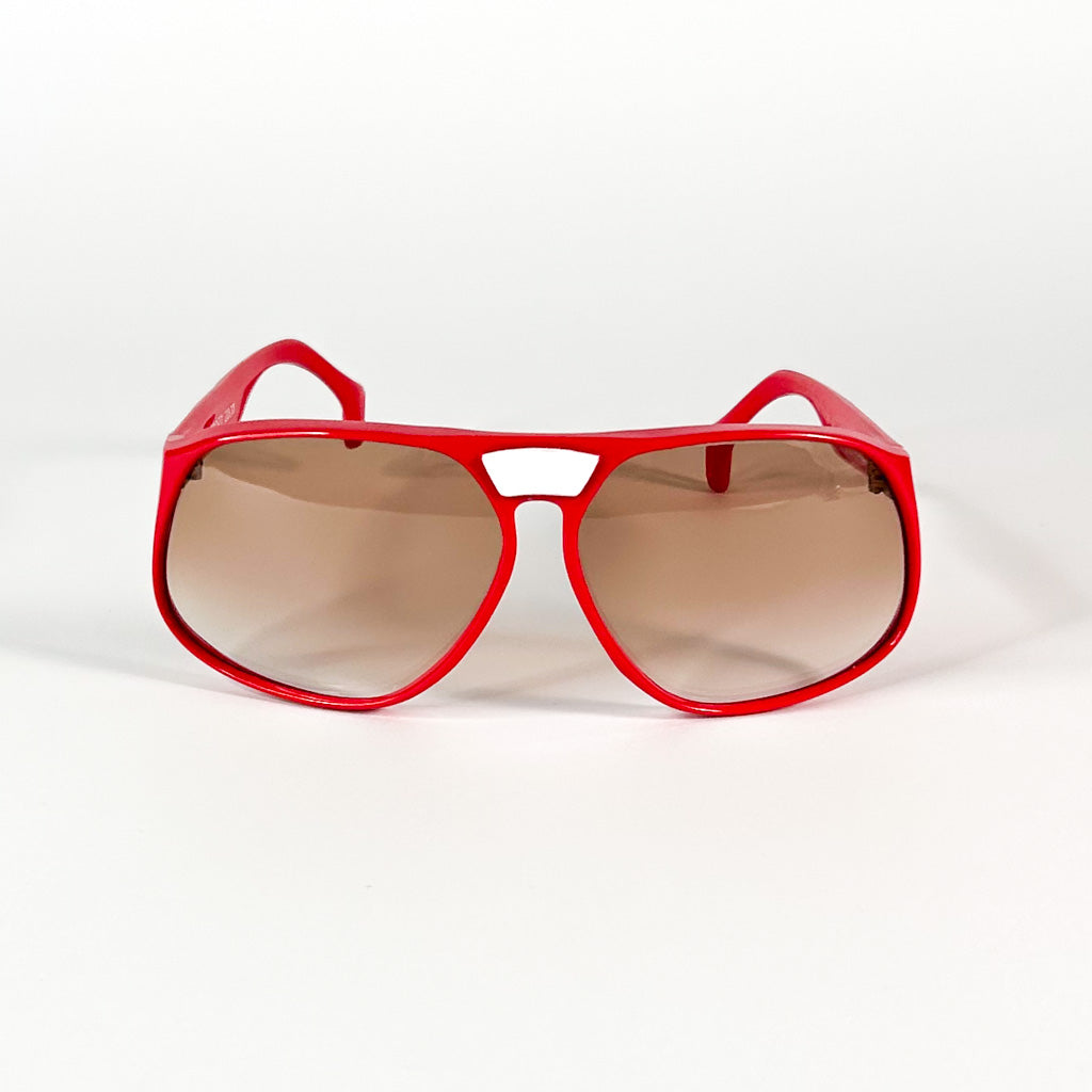Lunettes Guy Laroche vintage vues de face – verres marron dégradé