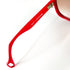 Logo Guy Laroche sur la branche – lunettes Sport 2000 rouges