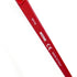 Vue latérale lunettes Moschino MO02203 avec branches rouges et noires