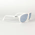 Lunettes Cébé vintage blanches verres bleus – vue de dos