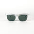 Lunettes Ray-Ban Clubmaster métal brossé – vue de face