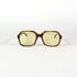 Vue de face des lunettes Jean Lempereur, verres jaunes