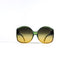 Lunettes de soleil Dior 2041 51 vert dégradé face oversize