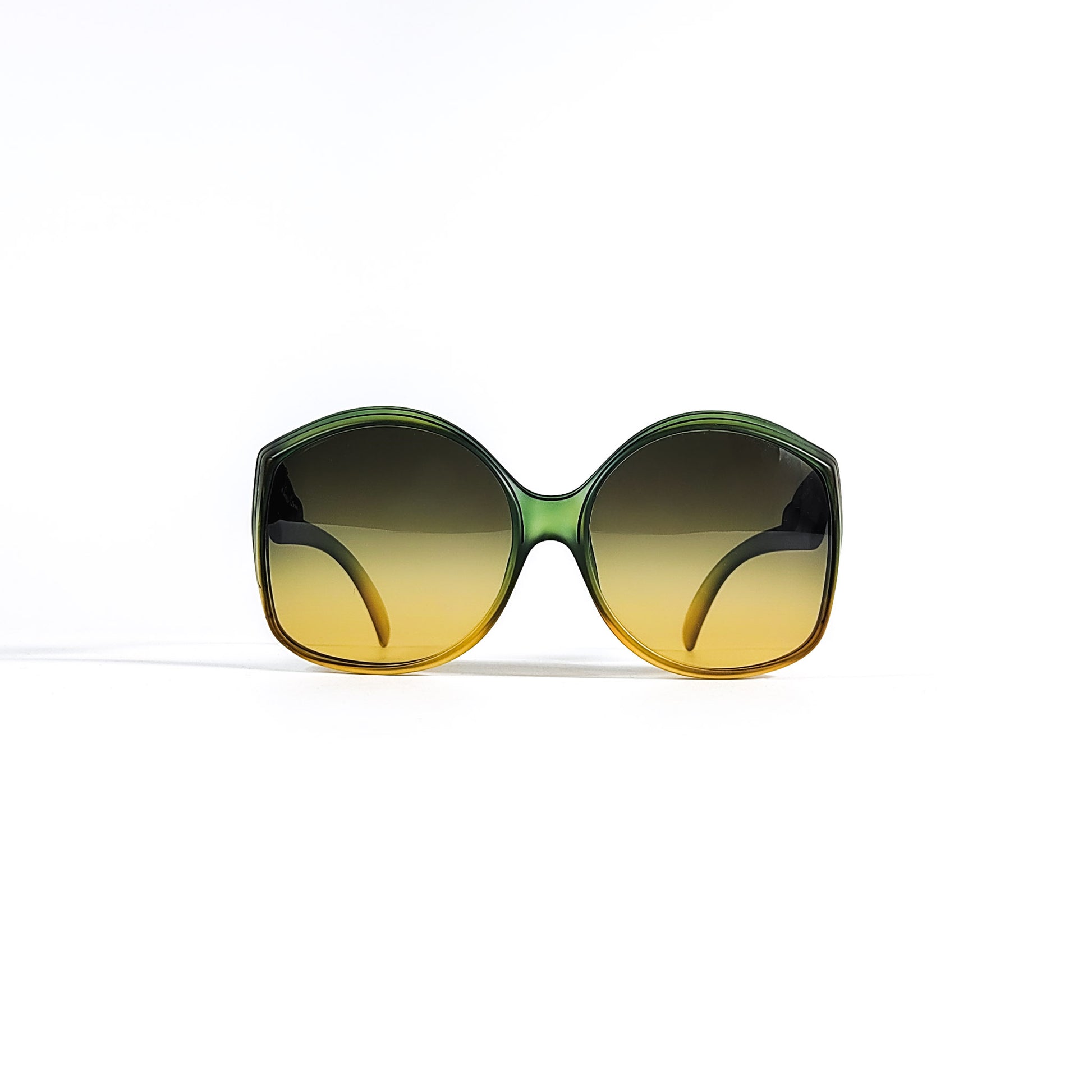 Lunettes de soleil Dior 2041 51 vert dégradé face oversize