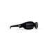Lunettes de soleil Fendi SL 7634 face acétate noir épais