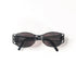 Jean Paul Gaultier 58-5101 vue de dessous, verres gris fumé d'origine UV Protection