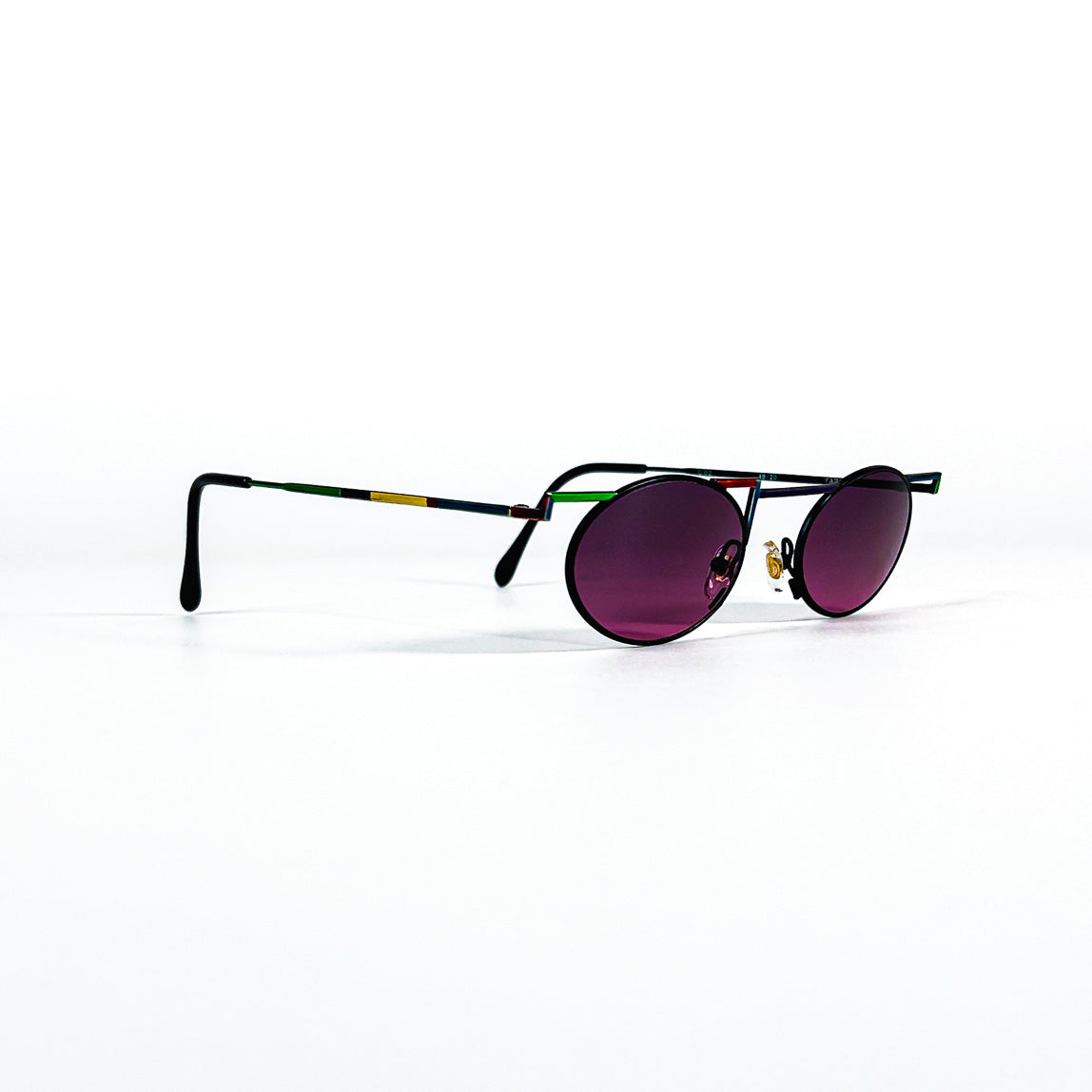 Taxi by Casanova 227 C.02 purple oval glasses – Vision Janine