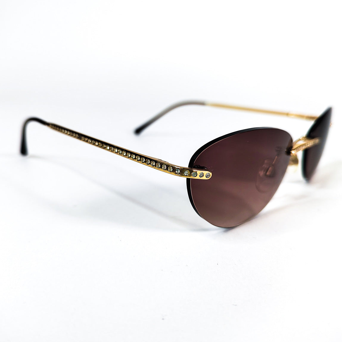 lunettes vintage chanel 2054-B C125 – vue frontale rapprochée