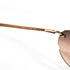lunettes vintage chanel 2054-B C125 doré – référence gravée 2054-B