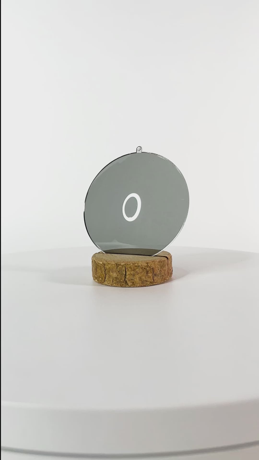 Verre gris clair uni